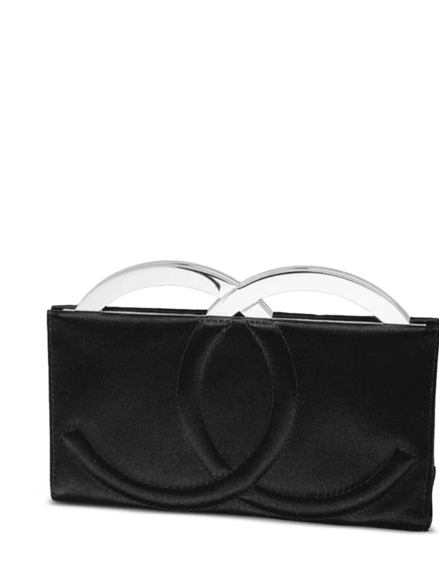 Affordable HOT SALE CC satin Women clutch 2004 bag CHANEL 0421